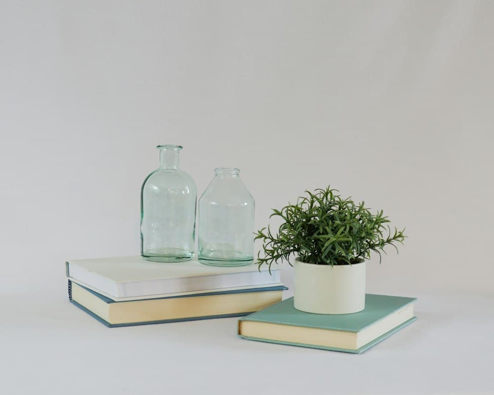 50ml Clear Glass Roller Bottle