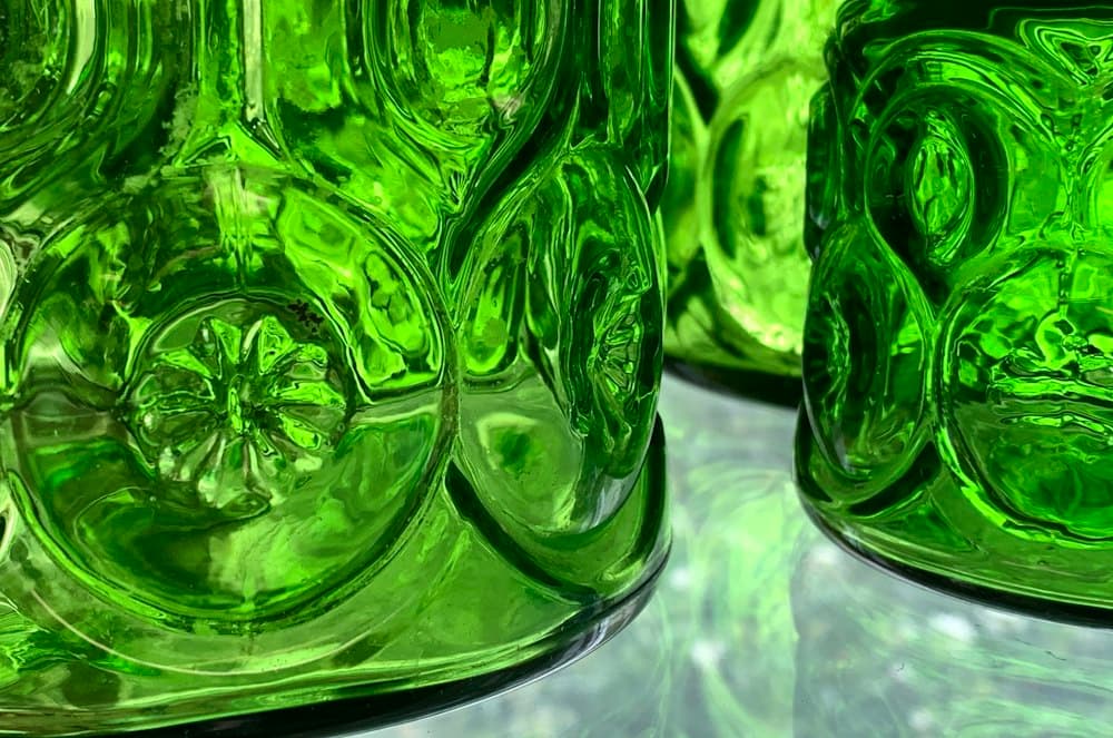 100ml Green Glass Bottle